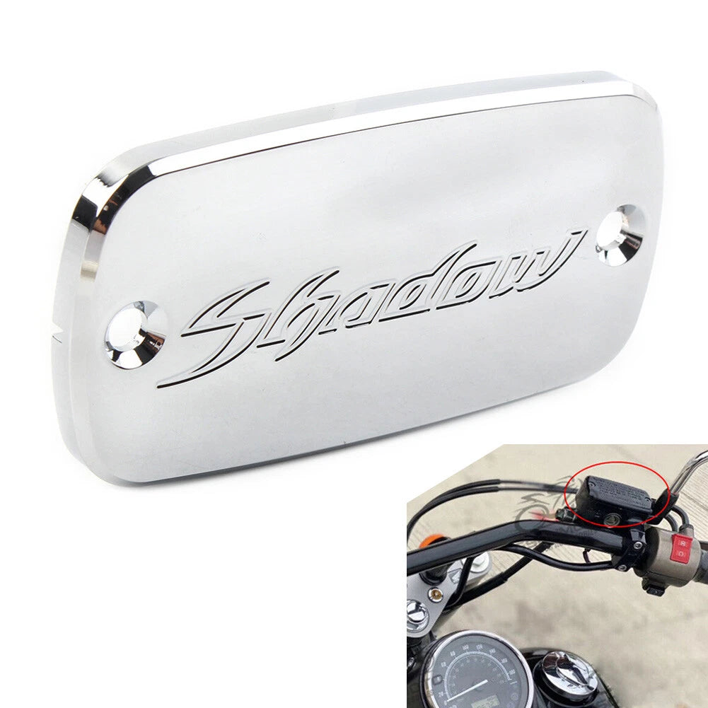 Front Brake Fluid Reservoir Cover Cap for Honda VT600 VT750C VT1100C (1988-2008)
