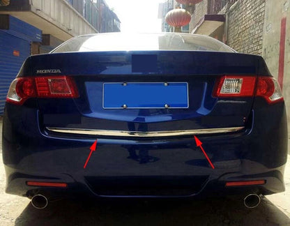Chrome Rear Trunk Tailgate Cover Trim for Acura TSX 2009-2014 (2009-2014)