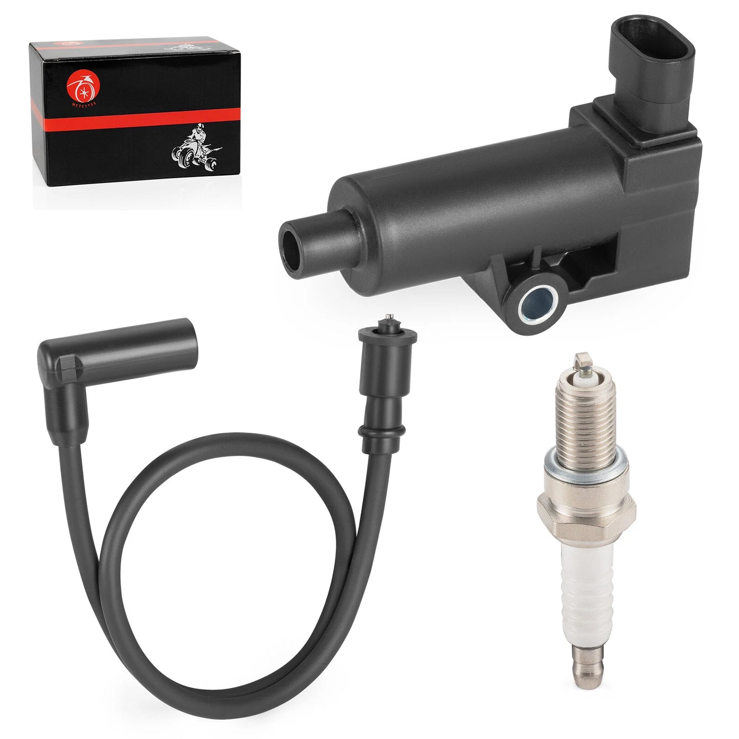 Ignition Coil & Spark Plug W/ Wire Cap for Bennche Cowboy