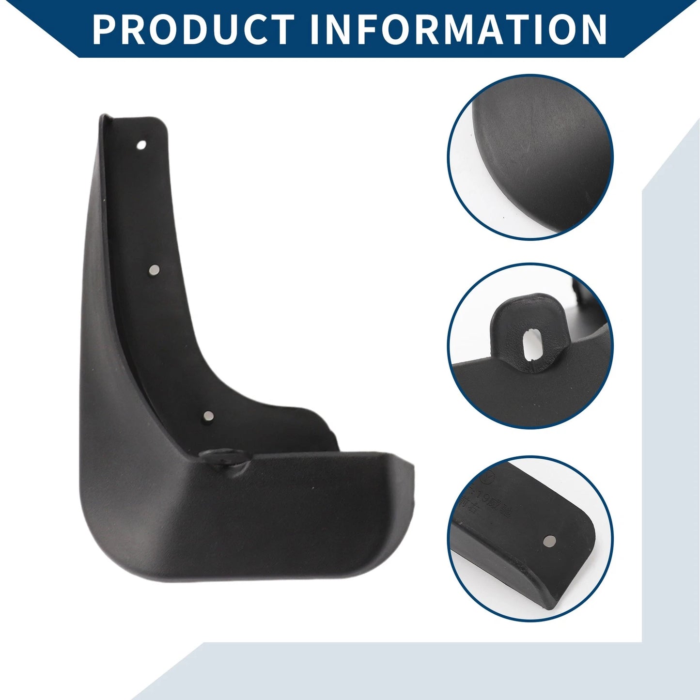 Mud Flaps Splash Guards 2 x Front & Rear for Toyota Vios (2019-2022)