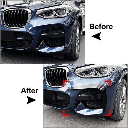 Fog Lamp Frame Trim for BMW X3 G01 Glossy Black (2018-2021)