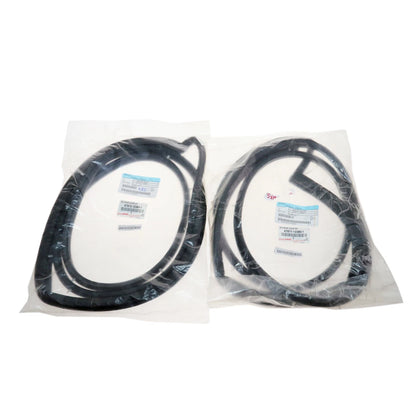 Rear Door Weatherstrip x2 for Toyota Corolla 1991-1998