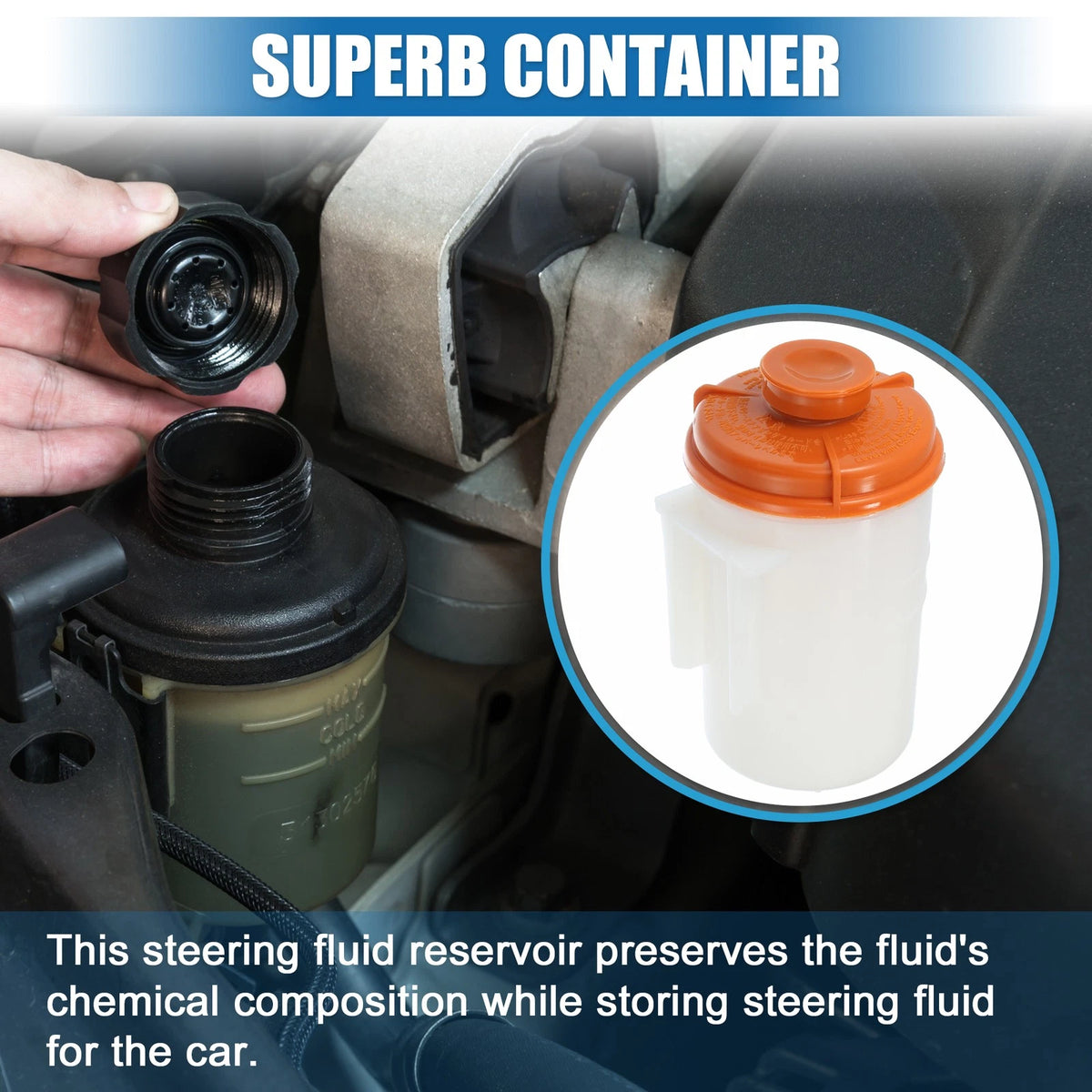 Power Steering Reservoir for Suzuki Grand Vitara (1999-2005)