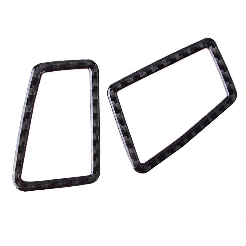 Carbon Fiber Dashboard Air Vent Outlet Frame Cover for BMW E90 E92 (2007-2013)