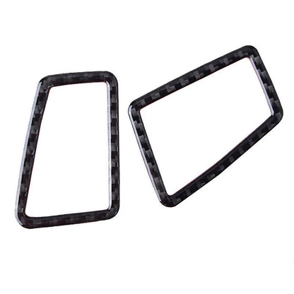 Carbon Fiber Dashboard Air Vent Outlet Frame Cover for BMW E90 E92 (2007-2013)