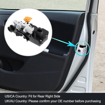 Power Door Lock Actuator Motor Rear Right for Chevy Impala