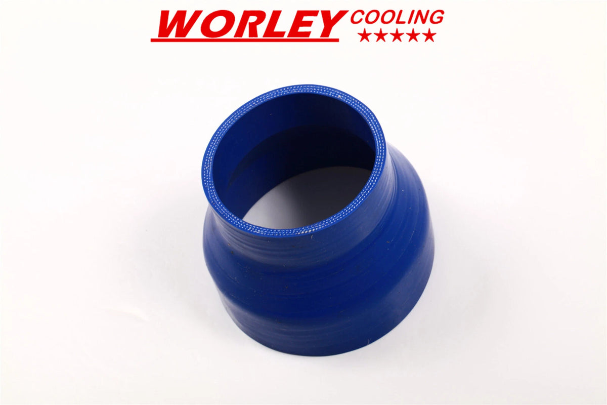 74-102mm Blue Silicone Reducer Hose for Intake/Turbo Intercooler Pipe