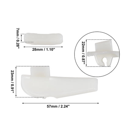 5 x Demount Head Plastic Insert 2.24x0.91x0.87 for Motorcycle Tire Changer