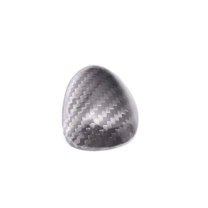 Real Carbon Fiber Gear Shift Head Knob Cover Trim Fit For Cadillac ATS XTS