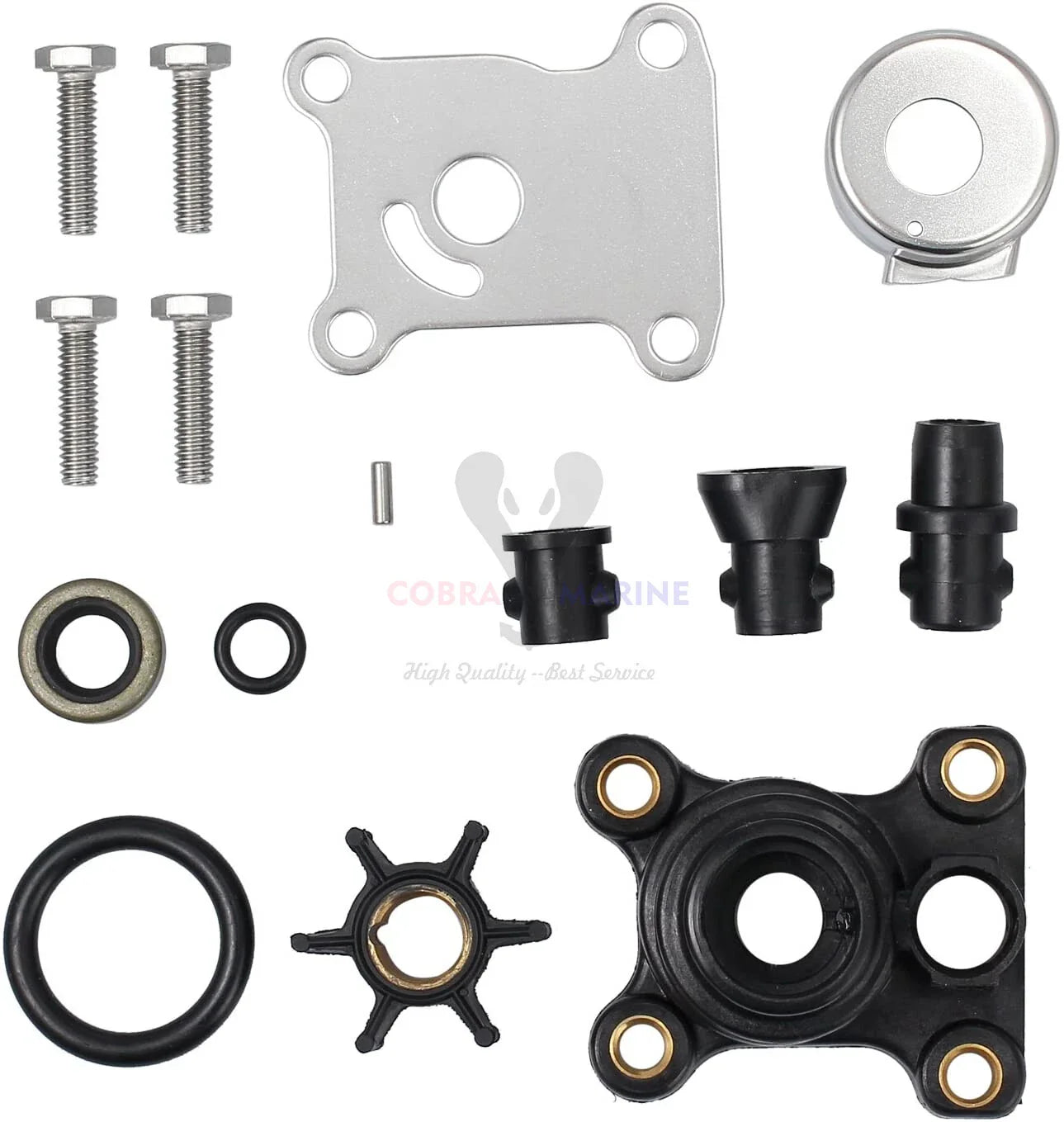 9.9/15hp Evinrude Johnson Outboard Water Pump Impeller Kit