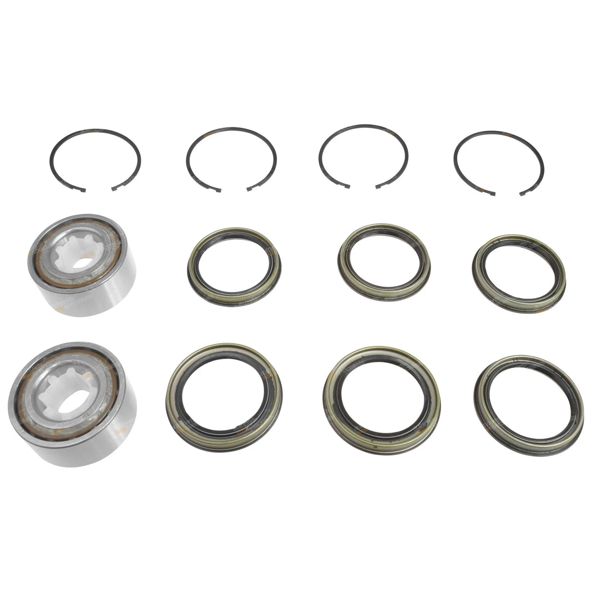 Front Wheel Bearing Kits + Grease for Nissan Pulsar N14 N15 (1990-2000)