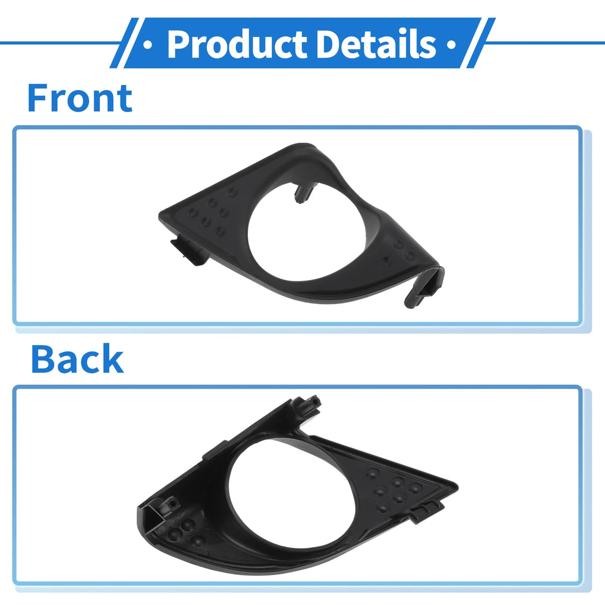 Front Right Fog Light Grill for Honda Accord Acura TSX (2009 - 2012)