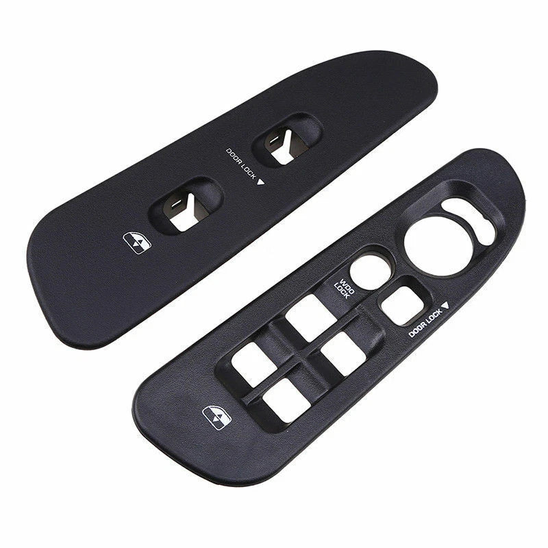 Black Door Window Switch Trim Bezel for 2002-2005 Dodge Ram 1500 2500 3500