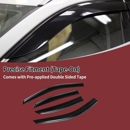 Window Deflectors for Lexus RX350 RX450h 2010-2015 Side Vent Visors 1 Set
