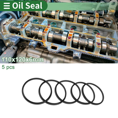 Oil Seal 110x120x6mm NBR Rubber Seal Ring 5 x for Make Model