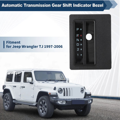 Automatic Gear Shift Indicator Bezel for Jeep Wrangler TJ (1997-2006)