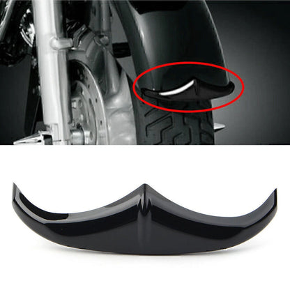 Vivid Black Front Fender Accent Trim for Harley Touring (1998-2019)