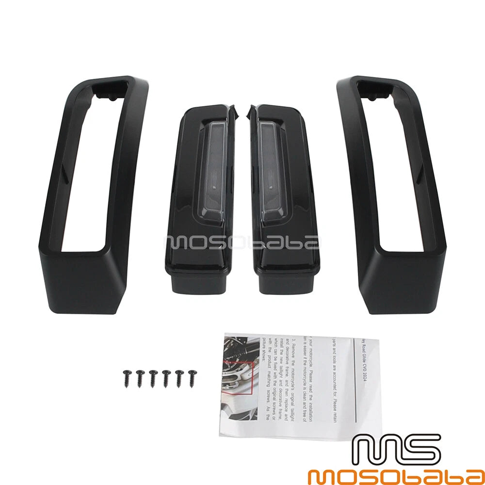 Rear Fender LED Side Light Lamps for Harley Road Glide CVO (2024)