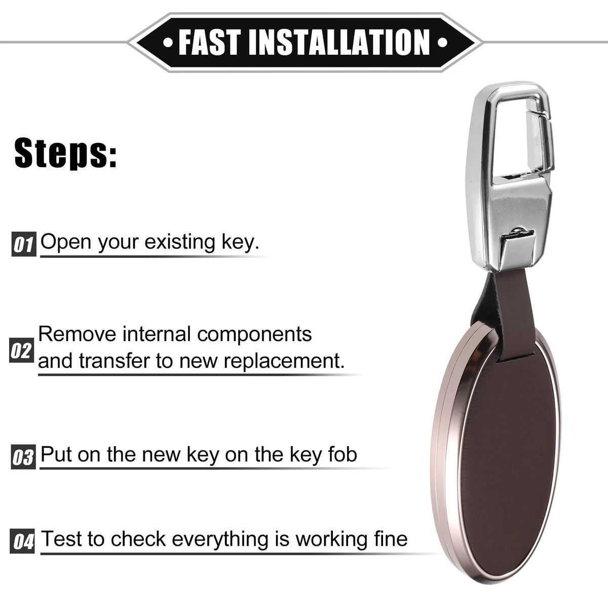 3 x Button Remote Key Fob Cover Case Set for Nissan Elgrand (2002-2010)