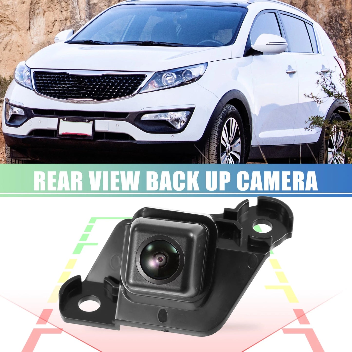 Rear View Park Assist Reverse Camera for Toyota Tacoma (2013-2015)