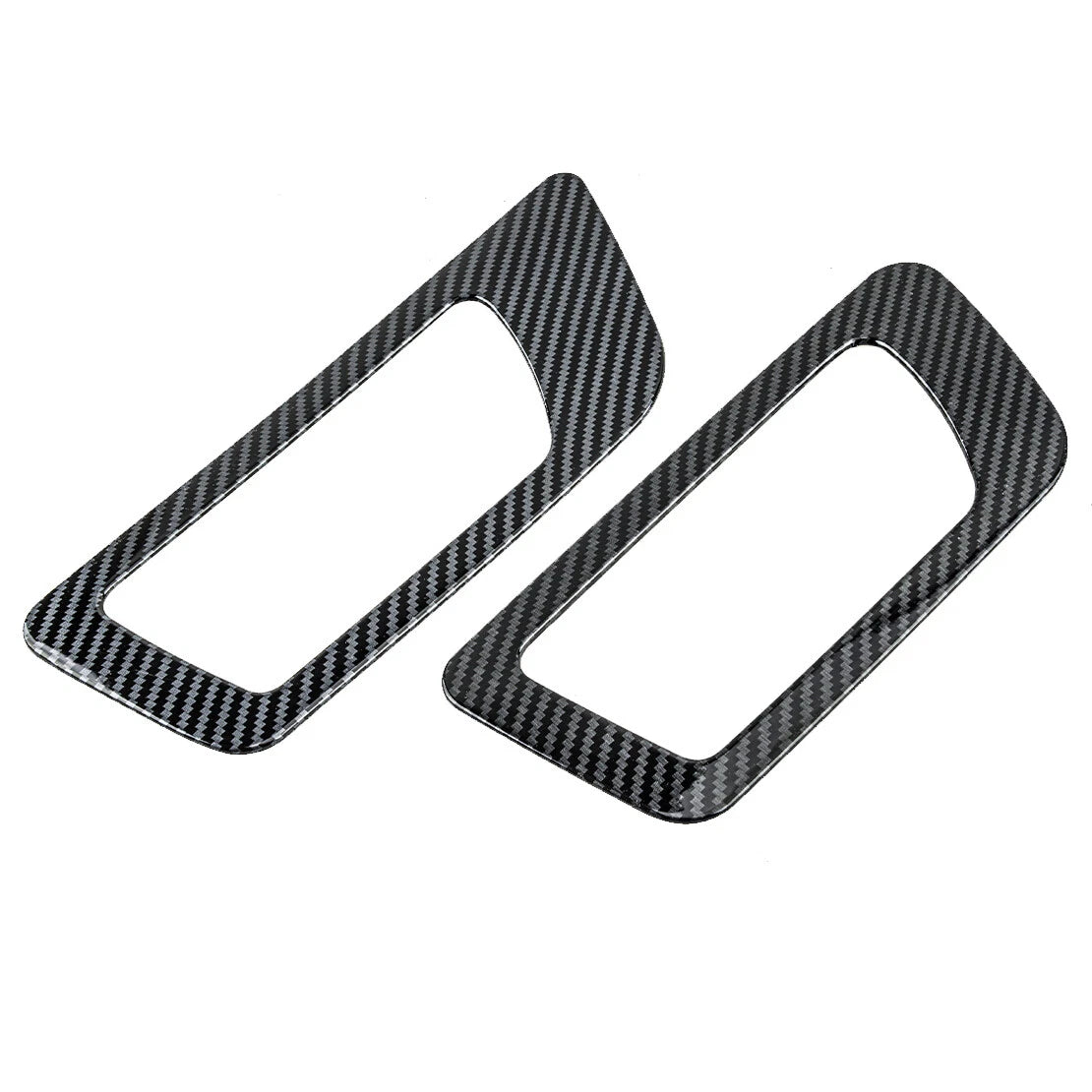 Carbon Fiber ABS Interior Door Bowl Covers for Toyota Highlander (2017-2019)