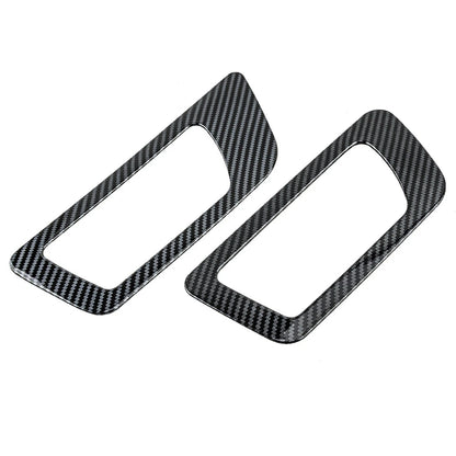 Carbon Fiber ABS Interior Door Bowl Covers for Toyota Highlander (2017-2019)