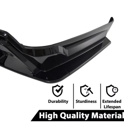 Black Rear Bumper Diffuser Lip Spoiler Kit for Honda CR-V 2023-2025 LED