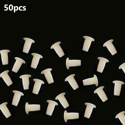 50 Pcs Nylon Nut-Screw Grommet Clip for Toyota / Mazda / Honda