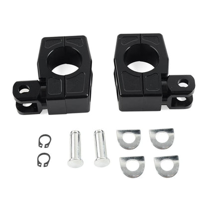 32MM Highway Crash Bar Mount Foot Peg Rest Clamp Bracket for Harley