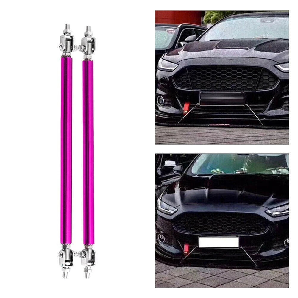 15cm Purple Adjustable Front Bumper Lip Splitter Strut Rod for Car
