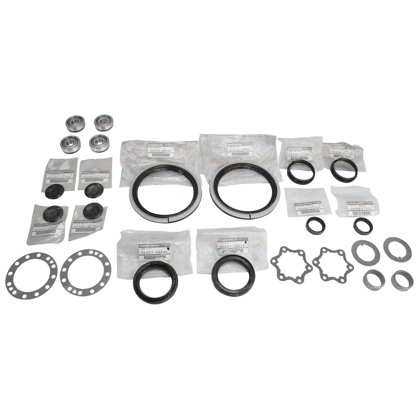 Repair Kit for Patrol GU Y61 Swivel Hub Steering Knuckle Seal King Pin Bearing