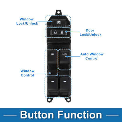 Front Right Power Window Switch for Toyota Corolla Vios (2014-2017)