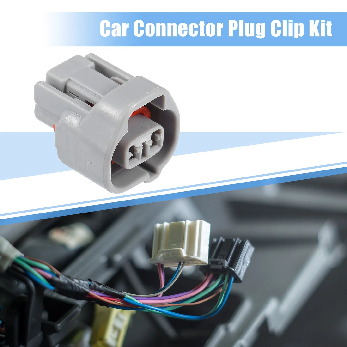 2 Pin Side Marker Light Connector Adapter for Toyota