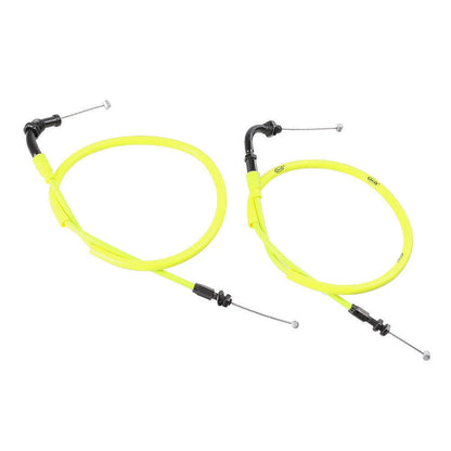Yellow Accelerator Throttle Cables for Honda CBR1000RR (2008-2011)