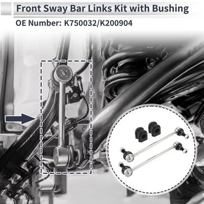 Front Stabilizer Bar Links & Bushings for Kia Magentis (2006-2010)