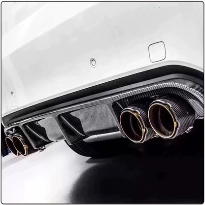 Carbon Fiber Rear Bumper Lip Diffuser for BMW X5M F85 X6M F86 2015-2018