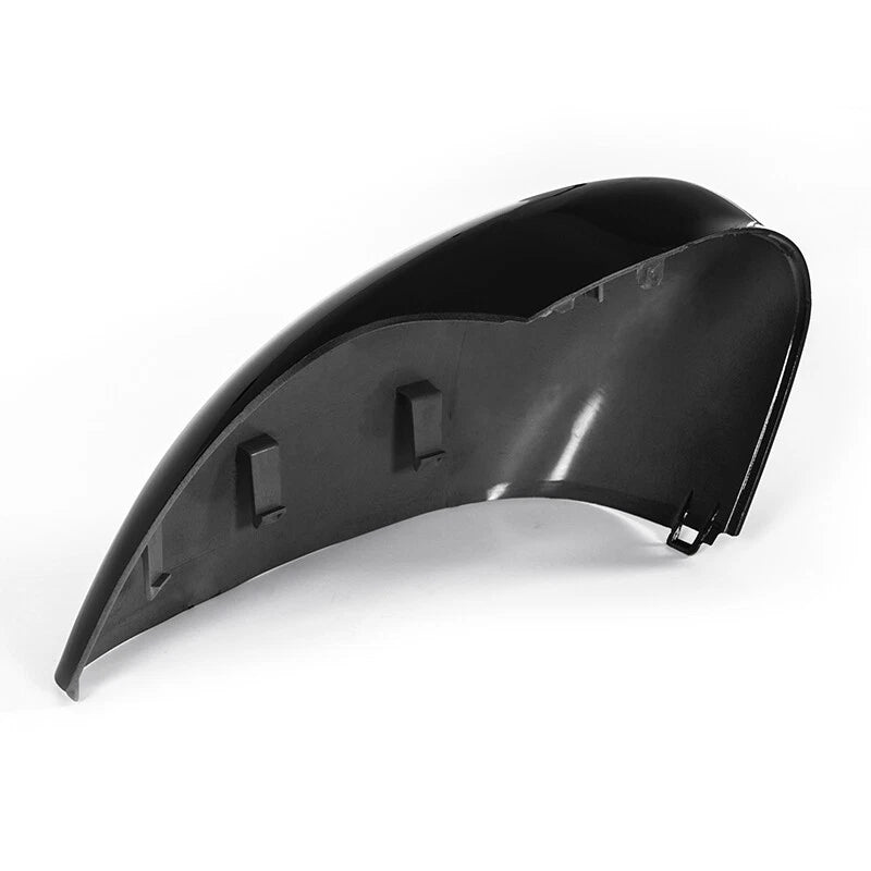 Right Side Rearview Mirror Cover Caps for 2011-2017 Ford Fiesta Gloss Black