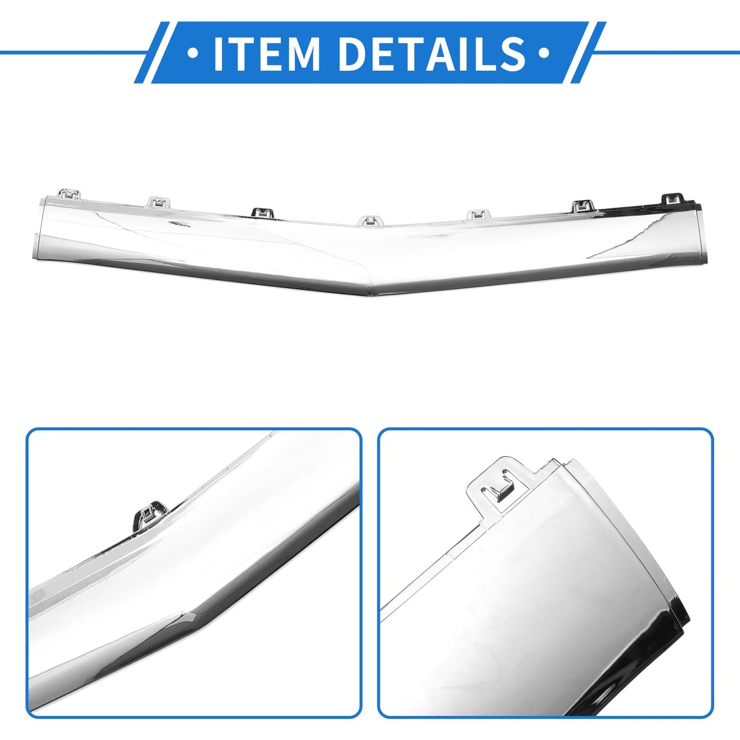 Front Lower Center Bumper Grille Trim for Mercedes-Benz W218 CLS (2015-2017)