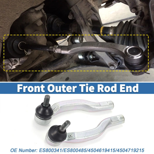 2 x Front Outer Tie Rod Ends for Toyota Corolla IM (2017-2018)