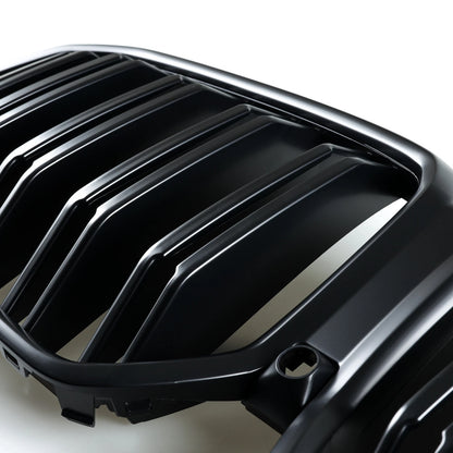 Grille for BMW X6 G06 Matte Black Double Rib (2020 - )