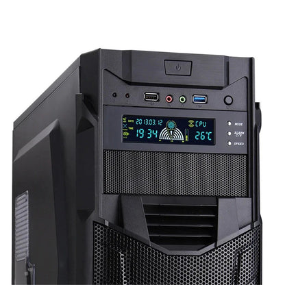 5.25" 12V PC Computer Fan Controller 3 Speed LCD Display