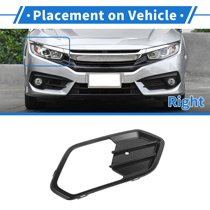 Front Right Fog Light Grill for Ford Escape (2017-2019)