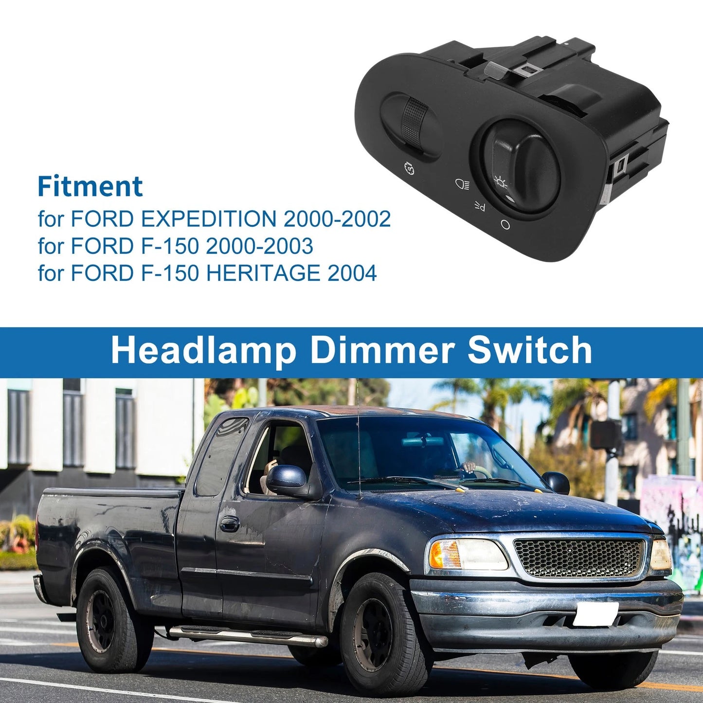 Headlight Switch for Ford F-150 (2000-2003)