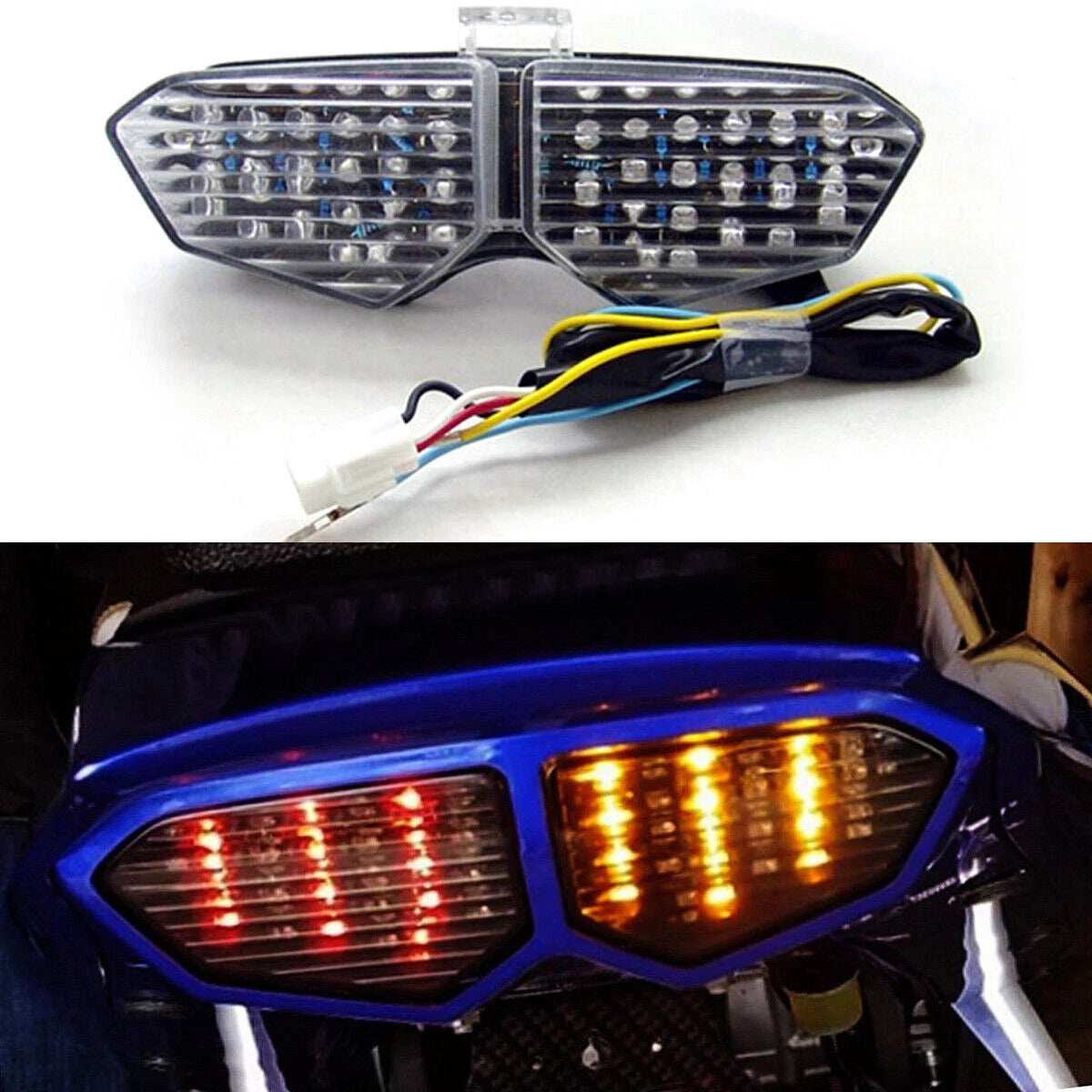 Tail Light for Yamaha R6/R6S (2003-2009) Clear Lens