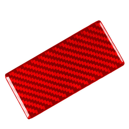 Red Gear Shift Panel Storage Box Cover for BMW 3 Series (1991-1999)
