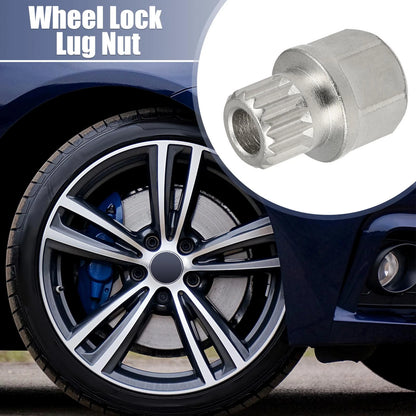 Hollow Car Anti-Theft Wheel Lock Lug Nut Key for BMW