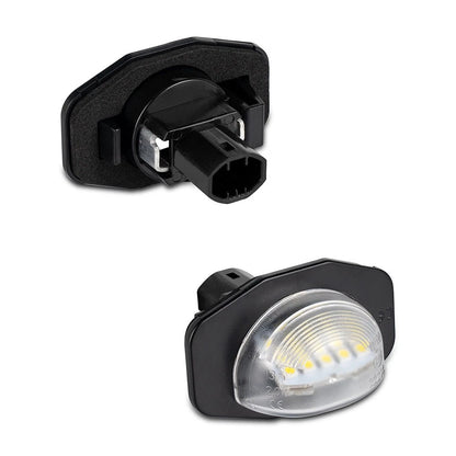 2x 6000K 18-SMD LED White License Plate Light for Toyota Corolla (2009–2013)