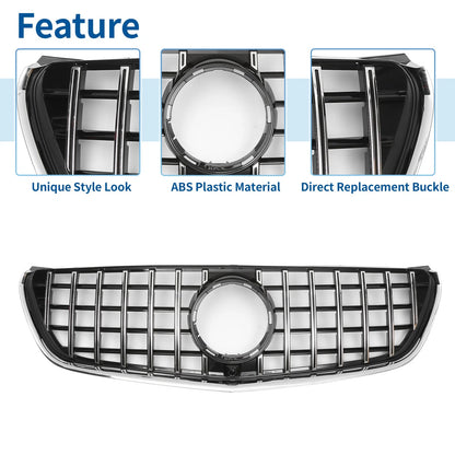 Front Upper Bumper Grille for Mercedes-Benz V-Class (2014-2023)