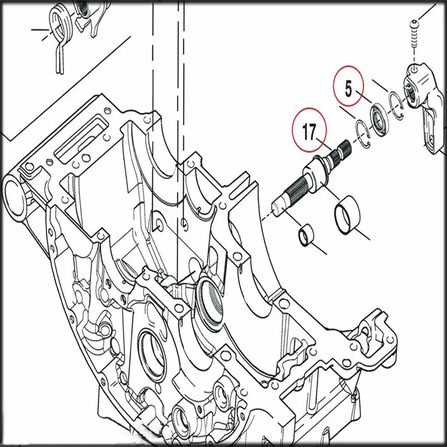 Shifter Rod for HARLEY VRSCDX NIGHT ROD SPECIAL (2008-2017)