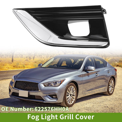 1 x Front Left Fog Light Grill for Infiniti Q50 (2018 - 2020)